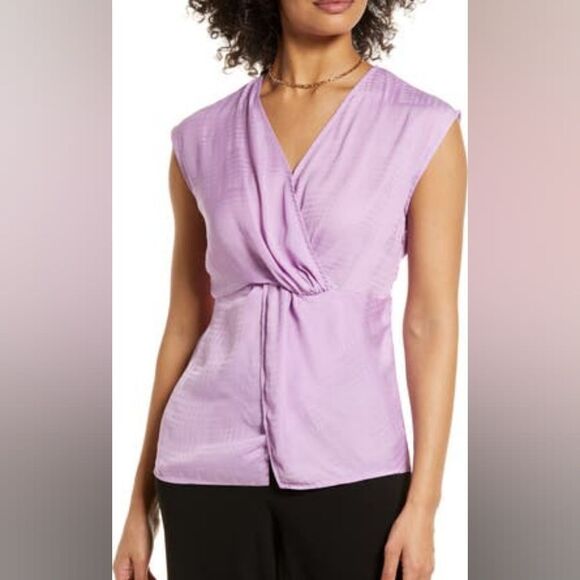 Halogen Twist Front Top Lilac - Picture 1 of 8